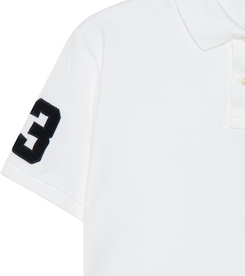 Polo Ralph Lauren Classic Fit Polo Shirt with Logo Embroidery White Shirt 710688969-003 Sizing Polo Ralph Lauren Classic Fit Polo Shirt with Logo Embroidery White Shirt 710688969-003