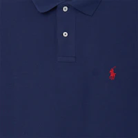 Purchase Polo Ralph Lauren 男士經典修身純色海軍藍短袖Polo衫 710783656-012