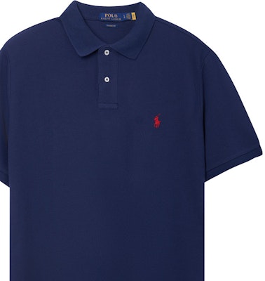 Polo Ralph Lauren Clásica Azul Marino Manga Corta para Hombre. 710783656-012 Details for Polo Ralph Lauren Clásica Azul Marino Manga Corta para Hombre. 710783656-012