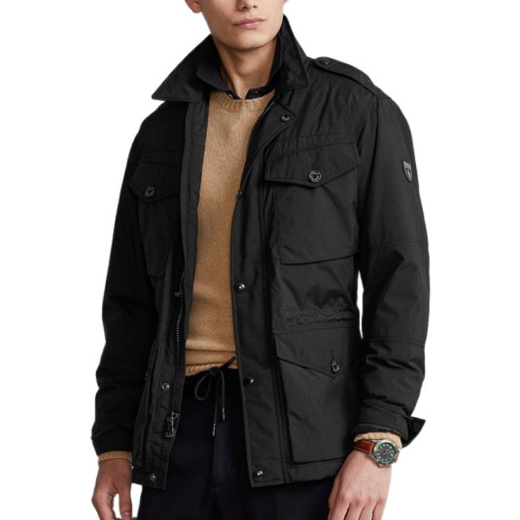 Polo Ralph Lauren Classic Fit Water-Repellent Jacket Black 710818787004 圖 4