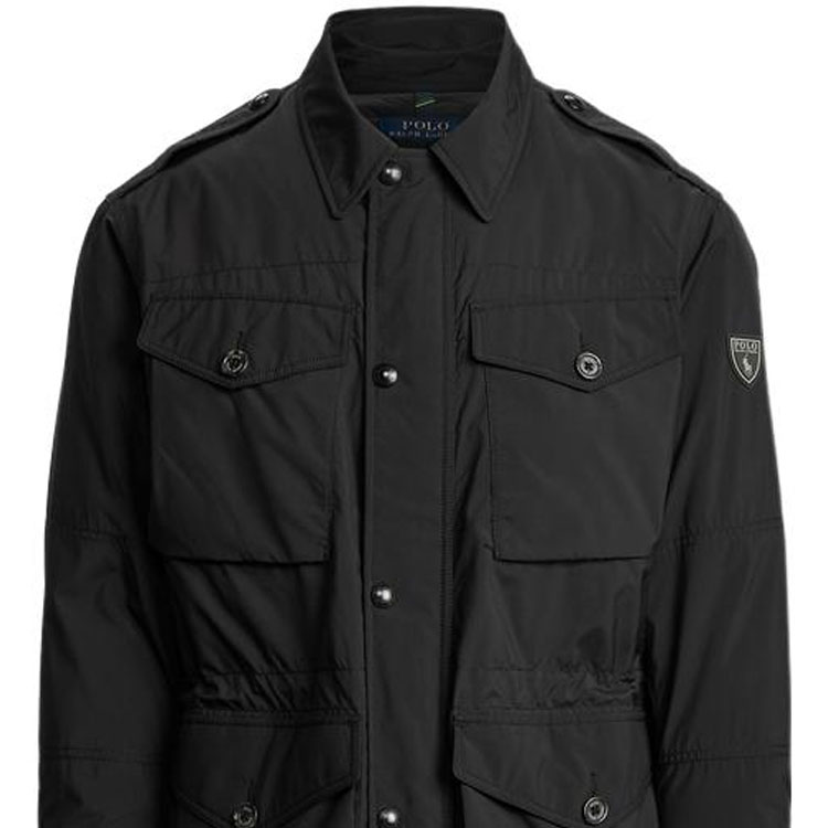 Polo Ralph Lauren Classic Fit Water-Repellent Jacket Black 710818787004 圖 6