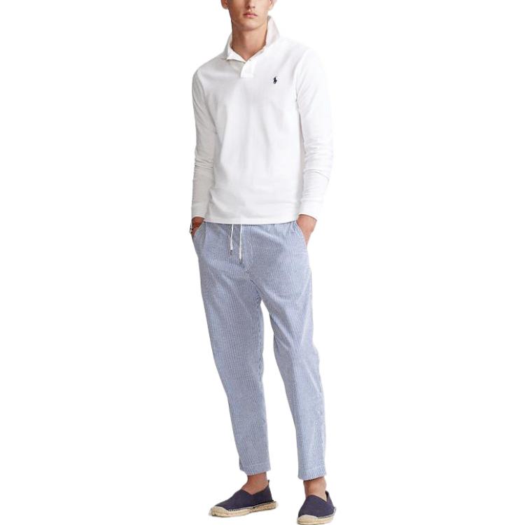 Polo Ralph Lauren Classic Long Sleeve Polo Shirt White Men’s MNPOKNI16820114-100 圖 3