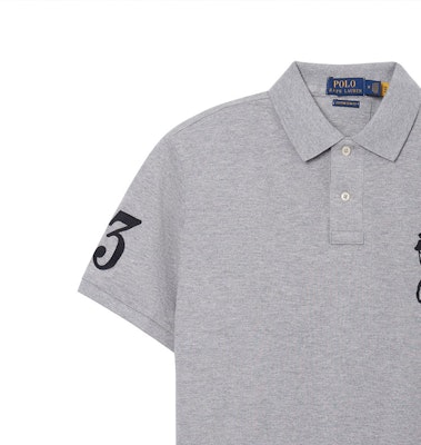 Polo Ralph Lauren Classic Slim Fit Short Sleeve Polo Shirt Grey. 710697457-005 Shop Polo Ralph Lauren Classic Slim Fit Short Sleeve Polo Shirt Grey. 710697457-005