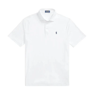 Polo Ralph Lauren Classic Small Pony Embroidered Polo Shirt White 710660637-002