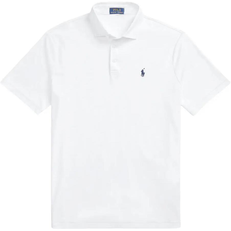 Order Polo Ralph Lauren Classic Small Pony Embroidered Polo Shirt White 710660637-002