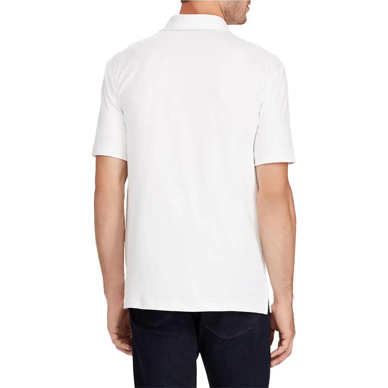 Purchase Polo Ralph Lauren Classic Small Pony Embroidered Polo Shirt White 710660637-002