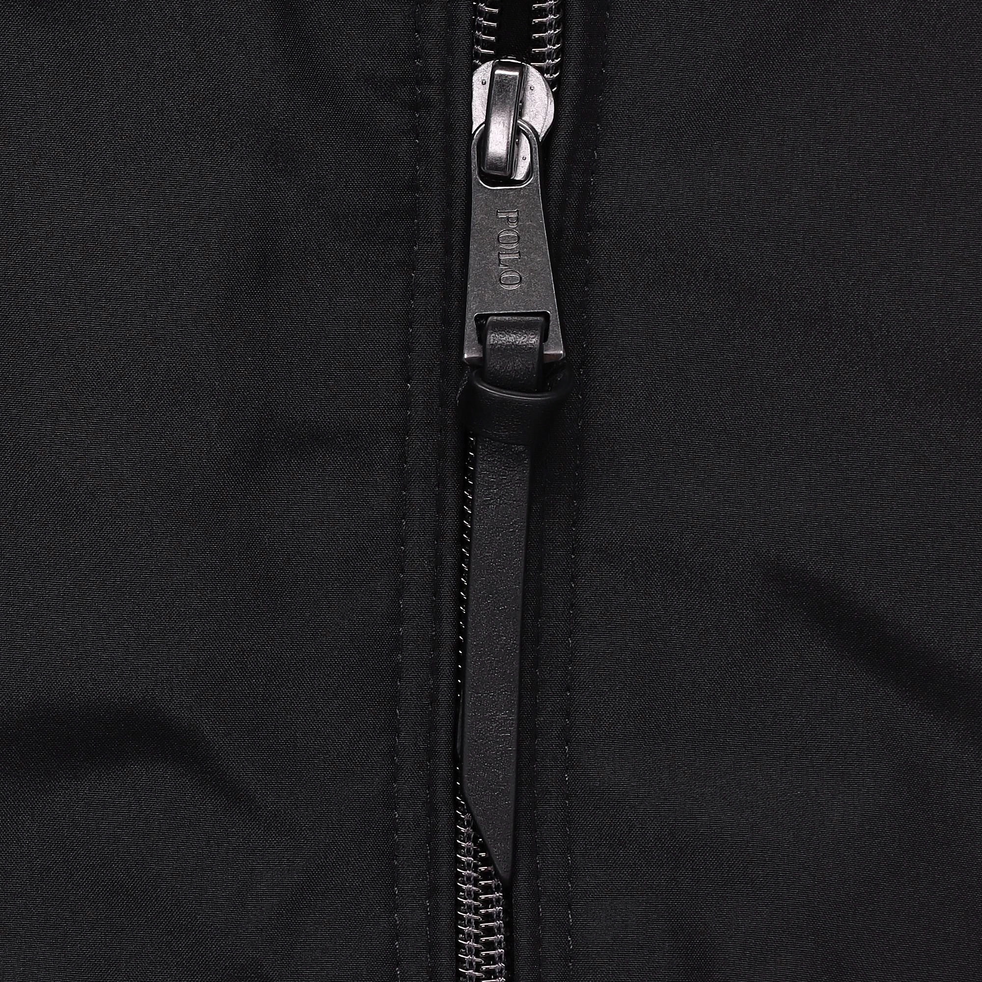 Details for Polo Ralph Lauren Jaket Hitam Lelaki Logo Sulaman Klasik. 710832229003