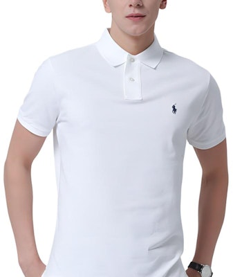 Polo Ralph Lauren Classic Solid Logo Embroidered Short Sleeve Polo Shirt White Men 710666998002 Shop Polo Ralph Lauren Classic Solid Logo Embroidered Short Sleeve Polo Shirt White Men 710666998002