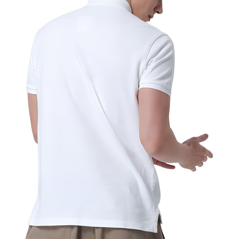 Details for Polo Ralph Lauren Classic Solid Logo Embroidered Short Sleeve Polo Shirt White Men 710666998002