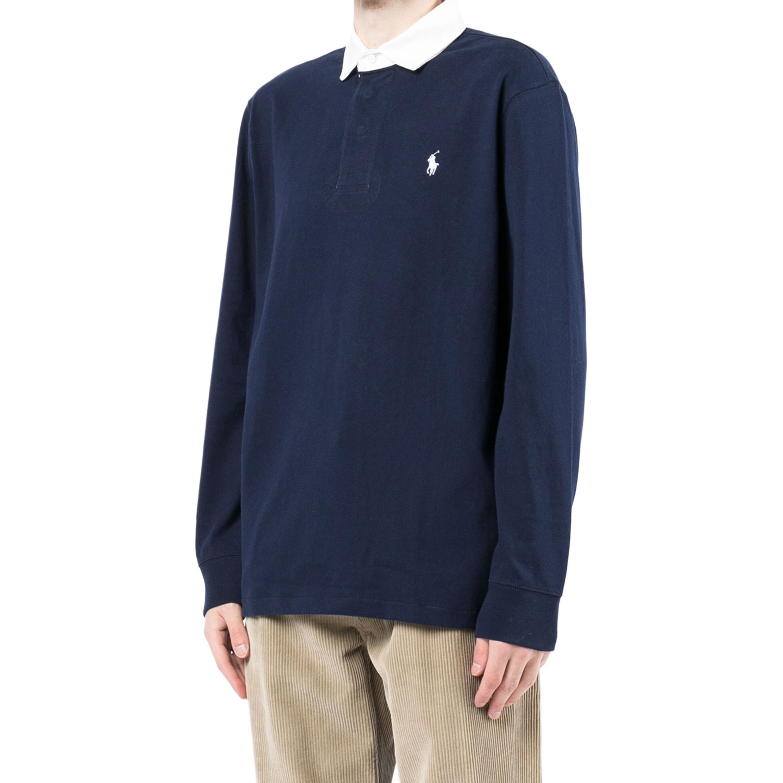 Polo Ralph Lauren Colorblock Long Sleeve Polo Shirt Blue . 710953503001 圖 5