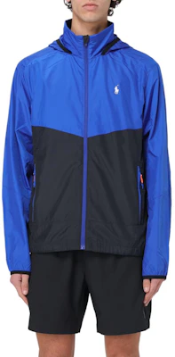 Polo Ralph Lauren Colorblock Zip-Up Hoodie Jacket Blue Long Sleeve Casual. 710923265-001 Lookbook Polo Ralph Lauren Colorblock Zip-Up Hoodie Jacket Blue Long Sleeve Casual. 710923265-001