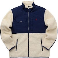 Polo Ralph Lauren Colorblock Zip-Up Jacket Navy Blue Long Sleeve Outerwear 710850412-016 Polo Ralph Lauren Colorblock Zip-Up Jacket Navy Blue Long Sleeve Outerwear 710850412-016