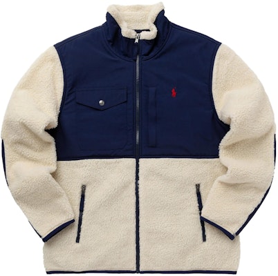 Polo Ralph Lauren 拼接拉鍊外套 深藍色 長袖外套 710850412-016 Buy Polo Ralph Lauren 拼接拉鍊外套 深藍色 長袖外套 710850412-016