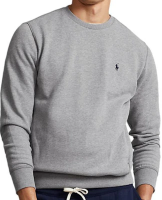 Polo Ralph Lauren Crewneck Lengan Panjang Abu-Abu dengan Bordir Logo 710634932-002 Purchase Polo Ralph Lauren Crewneck Lengan Panjang Abu-Abu dengan Bordir Logo 710634932-002