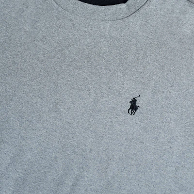 Polo Ralph Lauren Crewneck Lengan Panjang Abu-Abu dengan Bordir Logo 710634932-002 Details for Polo Ralph Lauren Crewneck Lengan Panjang Abu-Abu dengan Bordir Logo 710634932-002