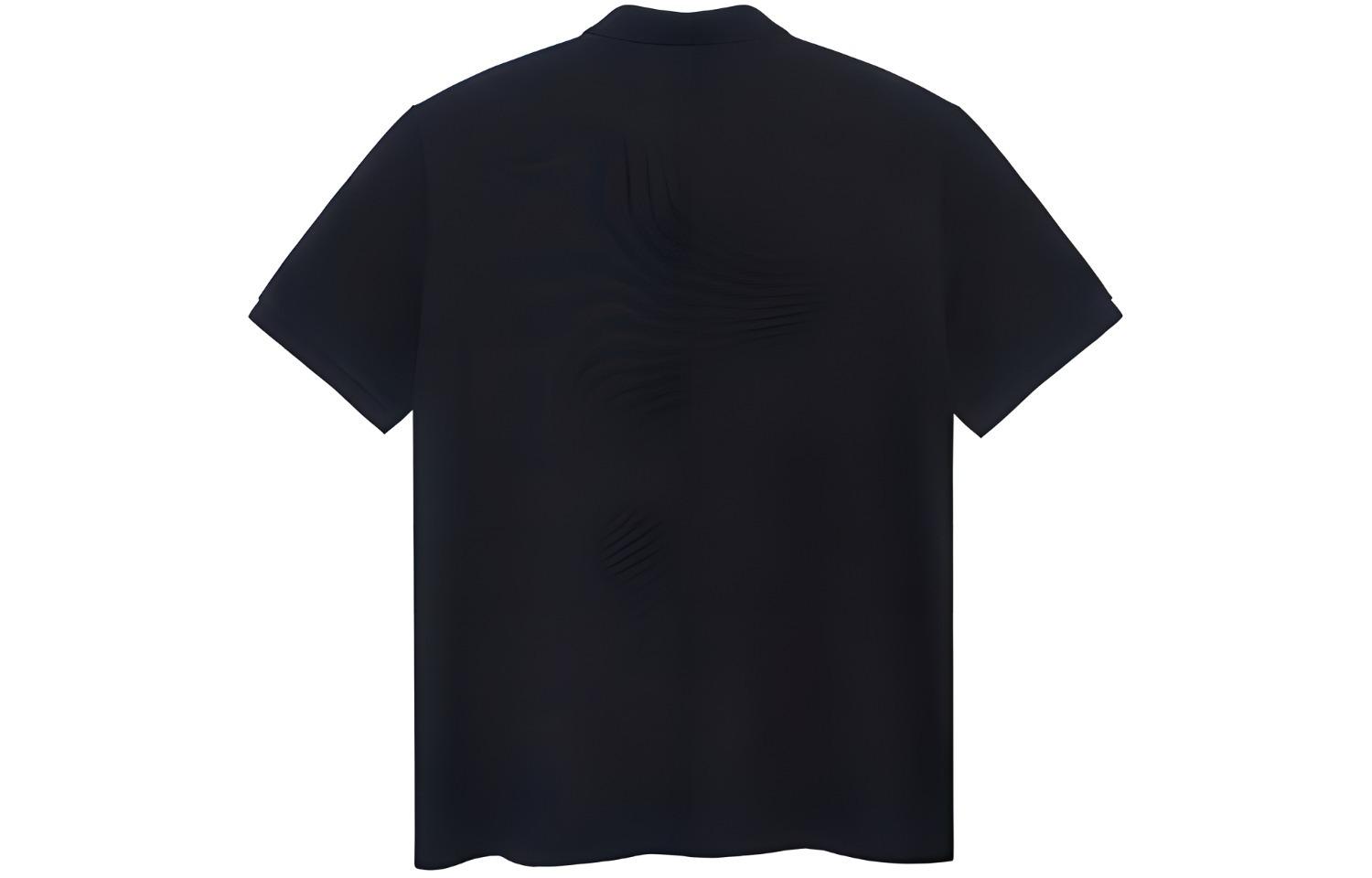 Lookbook Polo Ralph Lauren 刺繡黑色短袖修身版型 Polo 襯衫 710688969-001