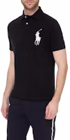 Purchase Polo Ralph Lauren 刺繡黑色短袖修身版型 Polo 襯衫 710688969-001