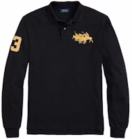 Polo Ralph Lauren Custom Slim Fit Logo Embroidered Long Sleeve Polo Shirt Men. MNPOKNI16822470-001 Polo Ralph Lauren Custom Slim Fit Logo Embroidered Long Sleeve Polo Shirt Men. MNPOKNI16822470-001