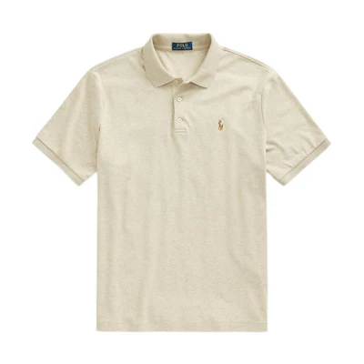 Polo Ralph Lauren Custom Slim Fit Logo Embroidered Cotton Polo Shirt Brown Mens. MNPOKNI1N821412-250