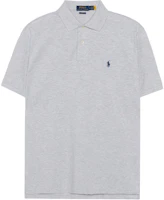 Polo Ralph Lauren Custom Slim Fit Logo Embroidered Grey Short Sleeve Polo Shirt Men 710795080-005 Polo Ralph Lauren Custom Slim Fit Logo Embroidered Grey Short Sleeve Polo Shirt Men 710795080-005