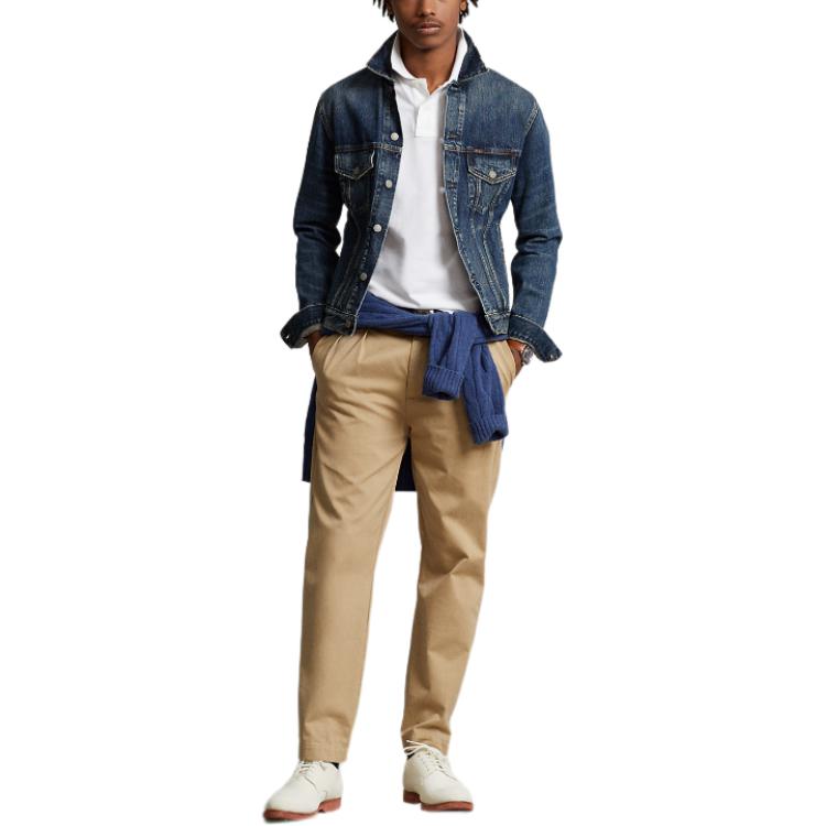 Polo Ralph Lauren Custom Slim Fit Mesh Polo Shirt White for Men. MNPOKNI1N820078-100 圖 3