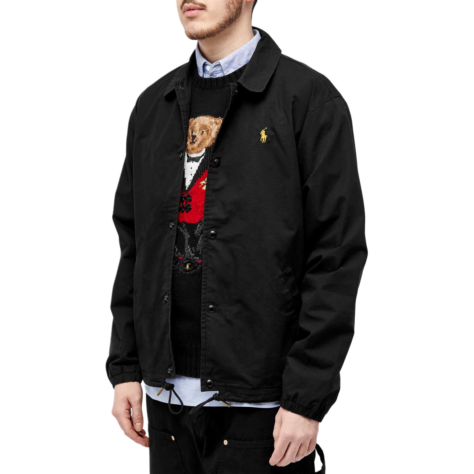 Polo Ralph Lauren Dragon Pattern Print Long-Sleeve Jacket for Men - Black 710926916-001 圖 3