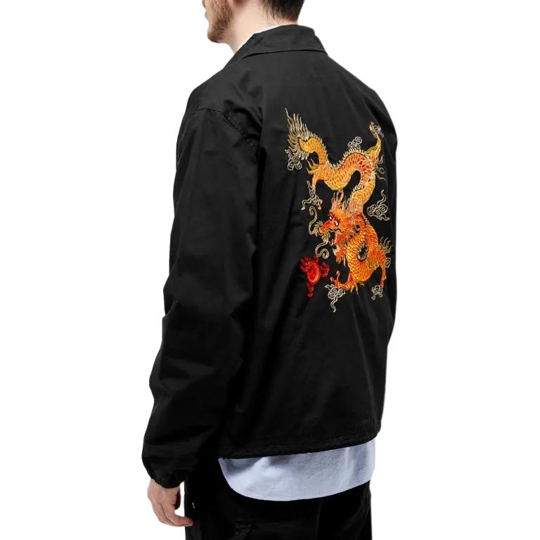 Polo Ralph Lauren Dragon Pattern Print Long-Sleeve Jacket for Men - Black 710926916-001 圖 4
