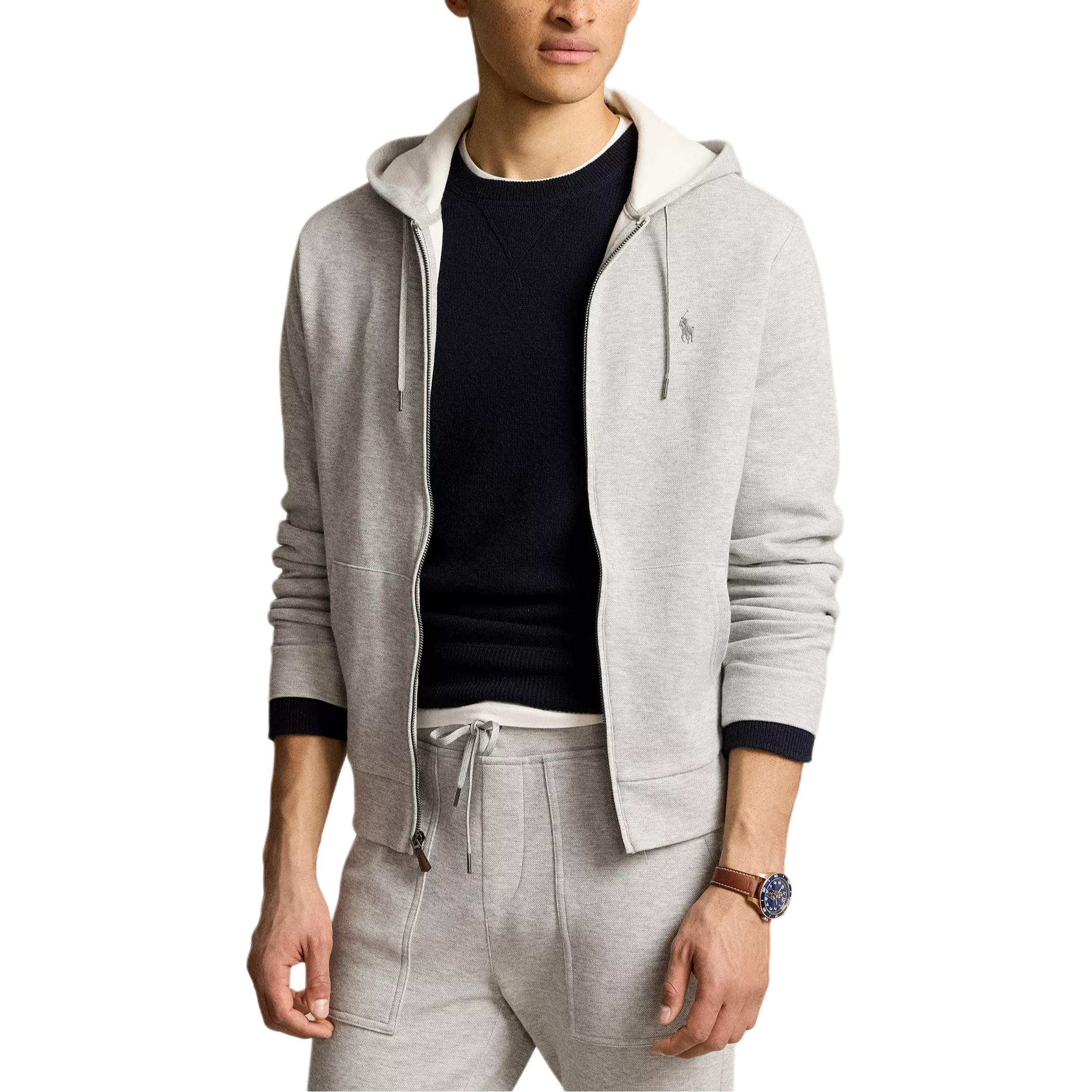 Polo Ralph Lauren Embroidered Logo Hoodie  Grey. 710909884-003 圖 3