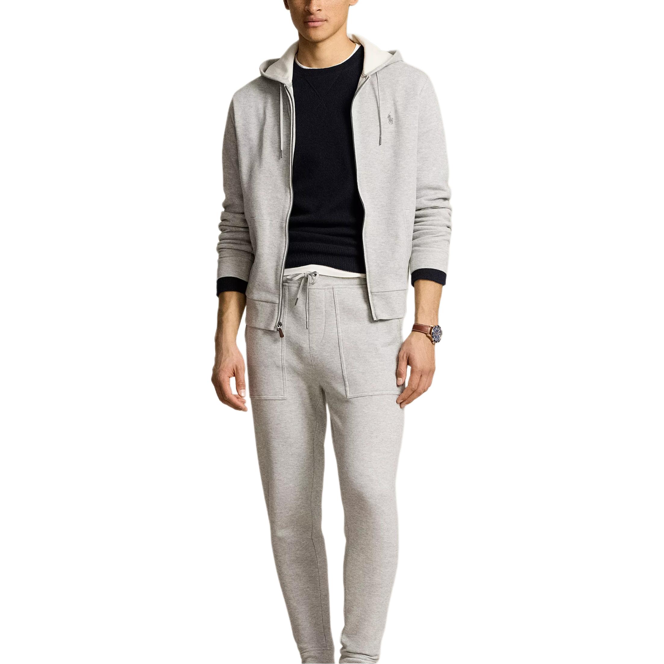 Polo Ralph Lauren Embroidered Logo Hoodie  Grey. 710909884-003 圖 4