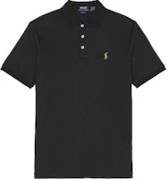 Polo Ralph Lauren Embroidered Logo Short Sleeve Polo Shirt Black - . 710660606-101 Polo Ralph Lauren Embroidered Logo Short Sleeve Polo Shirt Black - . 710660606-101
