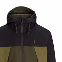 Lookbook Polo Ralph Lauren 刺繡Logo防水拼接外套 橄欖綠 男款 100036619-OLIVE-GREEN
