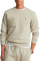 Polo Ralph Lauren Embroidered Pony Logo Crewneck Sweatshirt Beige Brown 710634932-013 Polo Ralph Lauren Embroidered Pony Logo Crewneck Sweatshirt Beige Brown 710634932-013