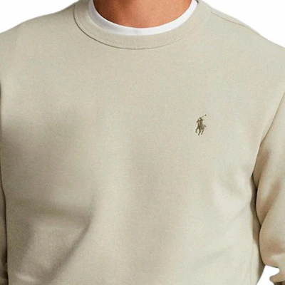 Polo Ralph Lauren Sweatshirt Logo Pony Bordir Crewneck Beige Brown 710634932-013 Shop Polo Ralph Lauren Sweatshirt Logo Pony Bordir Crewneck Beige Brown 710634932-013