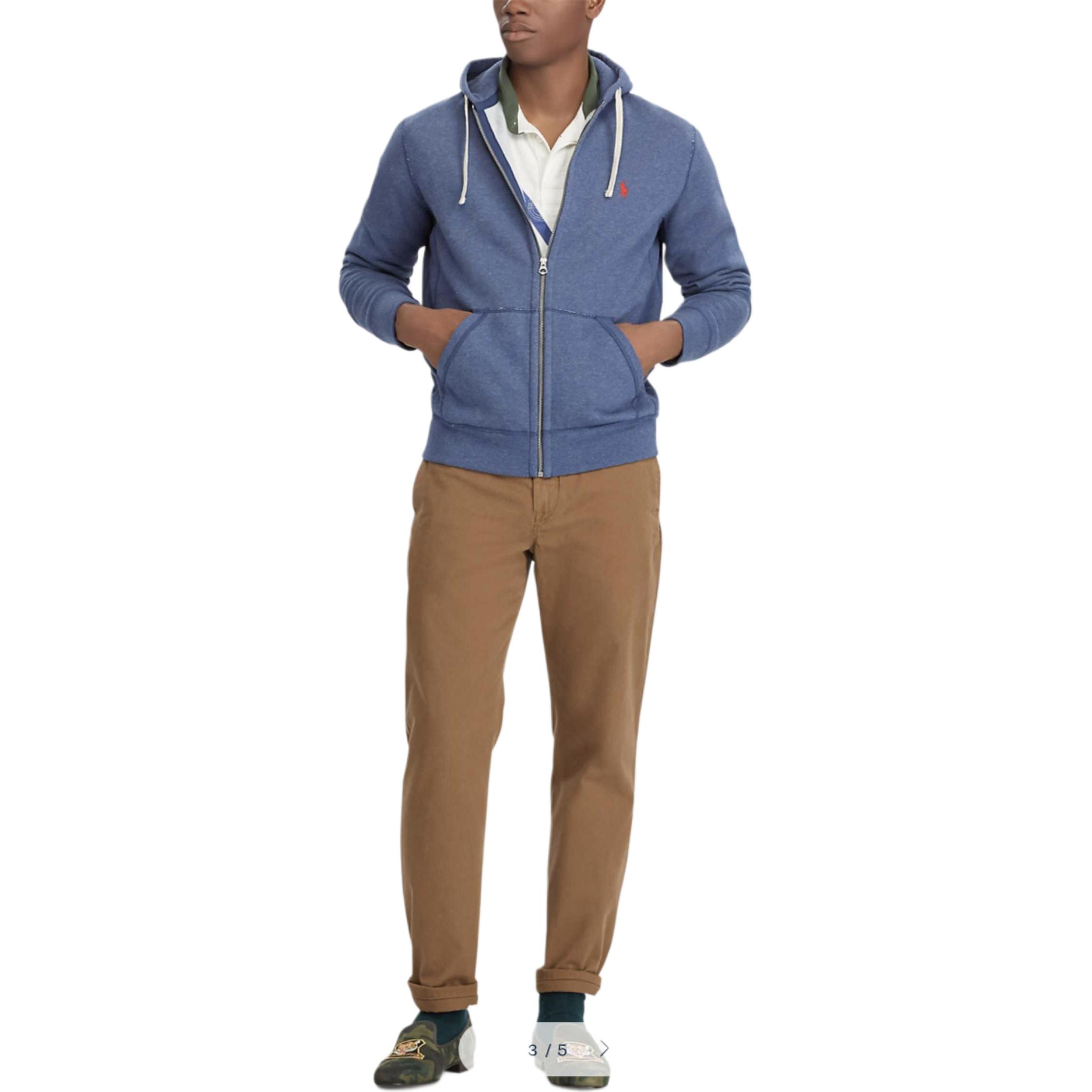 Polo Ralph Lauren Embroidered Pony Zip Hoodie  Long Sleeve 710625887-038 圖 3