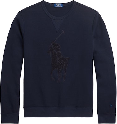 ポロ ラルフローレン エンブロイダリー クルーネック スウェットシャツ ネイビー メンズ 710926499-001 Order ポロ ラルフローレン エンブロイダリー クルーネック スウェットシャツ ネイビー メンズ 710926499-001