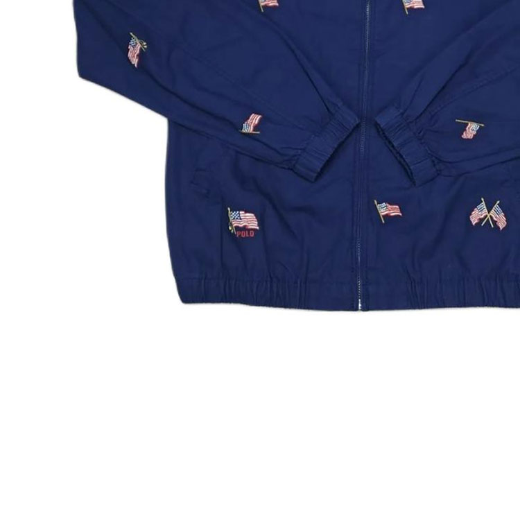 Polo Ralph Lauren Flag Embroidery Long-Sleeve Jacket Navy Blue 710869778-001 圖 6