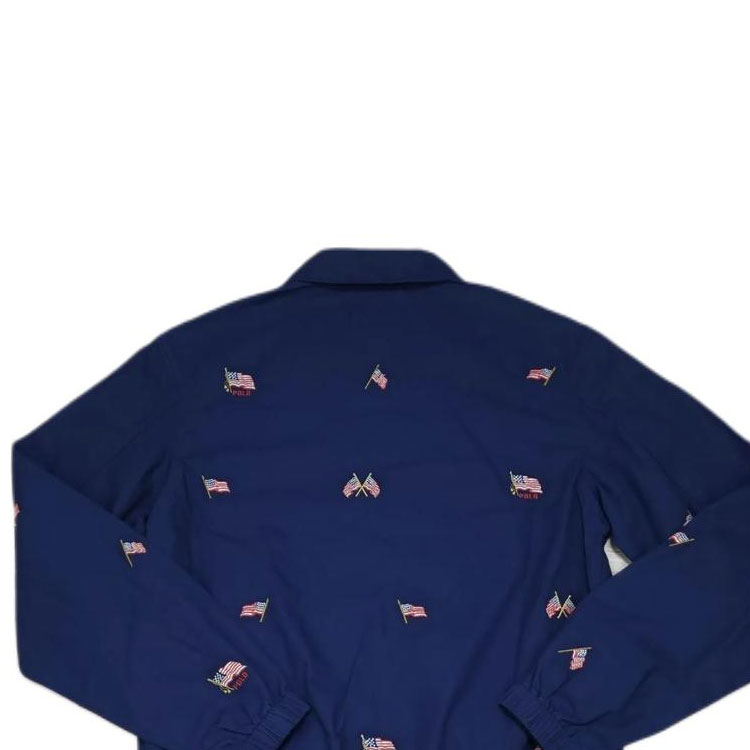 Polo Ralph Lauren Flag Embroidery Long-Sleeve Jacket Navy Blue 710869778-001 圖 7