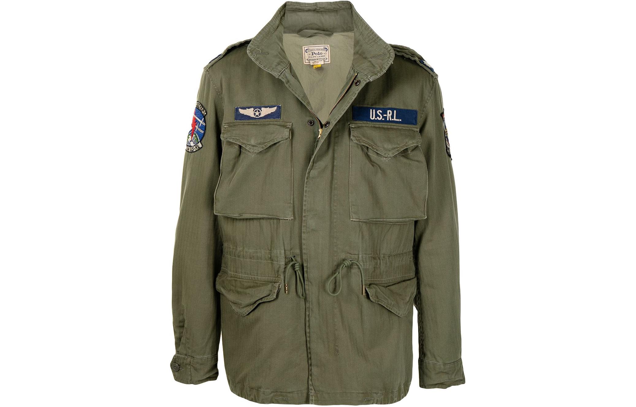 Polo Ralph Lauren FW21  Green Logo Print High-Neck Zip-Up Jacket 710722923-003 圖 2