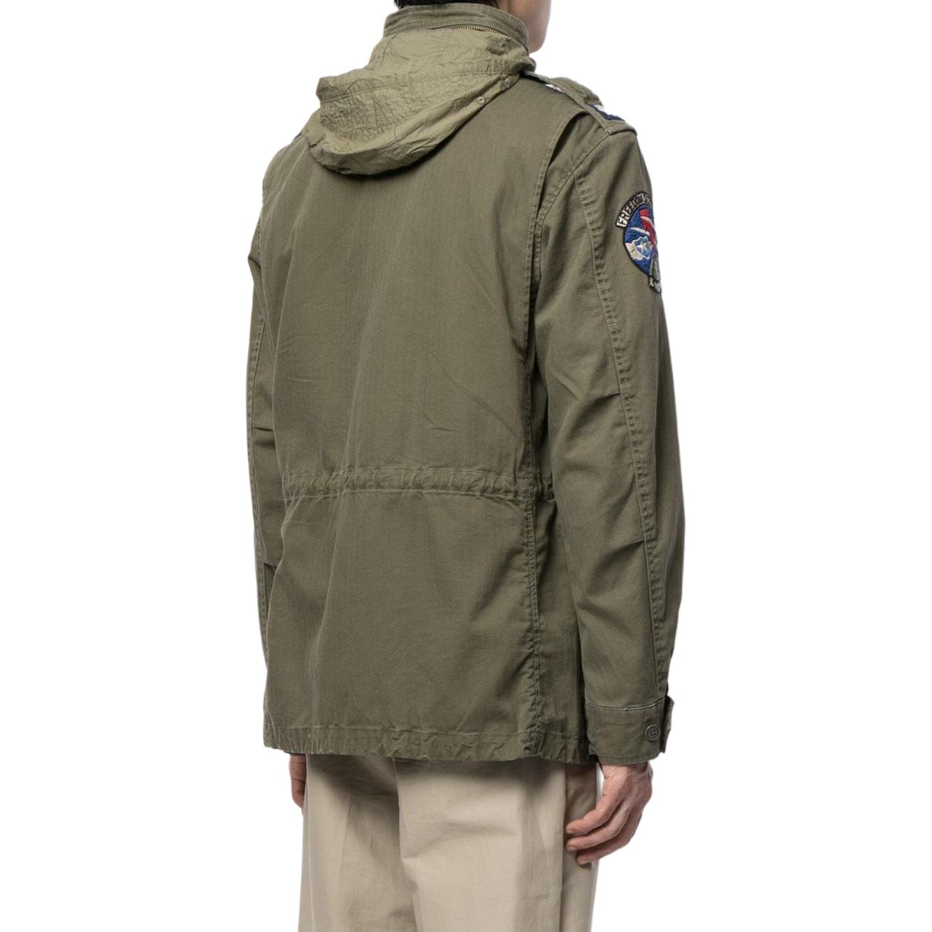 Polo Ralph Lauren FW21  Green Logo Print High-Neck Zip-Up Jacket 710722923-003 圖 5