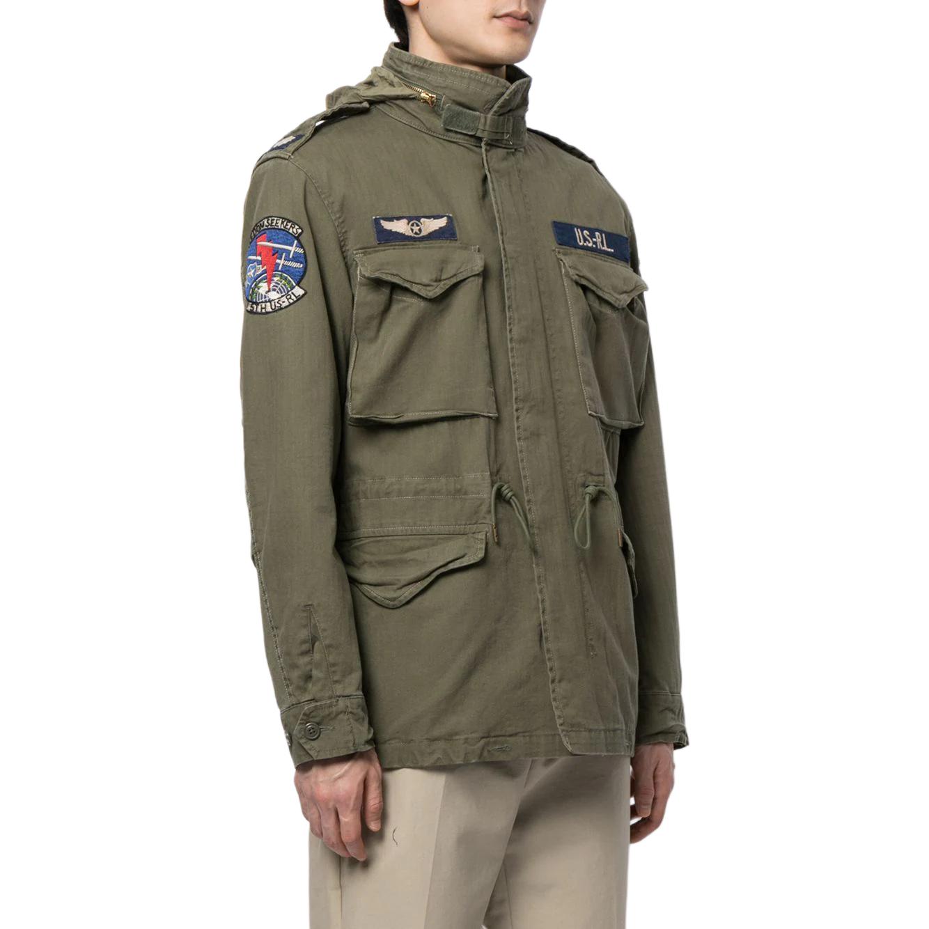 Polo Ralph Lauren FW21  Green Logo Print High-Neck Zip-Up Jacket 710722923-003 圖 6