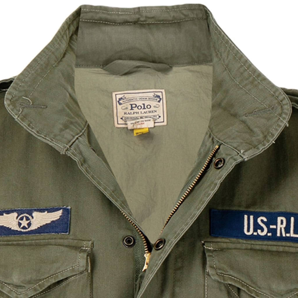 Polo Ralph Lauren FW21  Green Logo Print High-Neck Zip-Up Jacket 710722923-003 圖 7