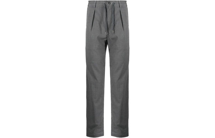 Polo Ralph Lauren FW21  Grey Straight-Leg Pleated Casual Pants. 710841177005MEDIUM
