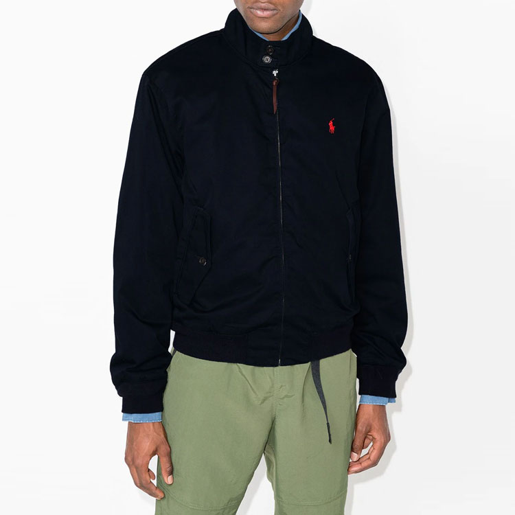 Polo Ralph Lauren FW21  Harrington Jacket with Logo Embroidery in Navy Blue. 710776849-009 圖 4