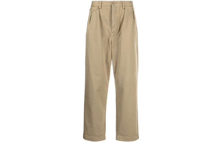 Order Polo Ralph Lauren FW21 卡其色休閒褲附百褶背面翻蓋口袋。 710850209-003