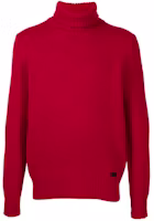 Polo Ralph Lauren FW21 Red High Neck Ribbed Wool Sweater 710814395-006 Polo Ralph Lauren FW21 Red High Neck Ribbed Wool Sweater 710814395-006