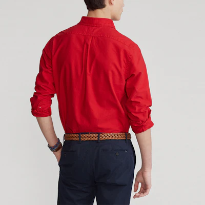 Polo Ralph Lauren FW21 Kemeja Panjang Merah Oxford dengan Sulaman Logo. MNPOWOV16821746 Purchase Polo Ralph Lauren FW21 Kemeja Panjang Merah Oxford dengan Sulaman Logo. MNPOWOV16821746