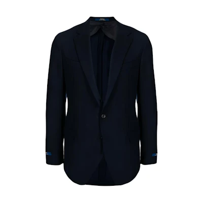 Polo Ralph Lauren FW21 Single-Breasted Black Blazer Jacket. 715836578-001