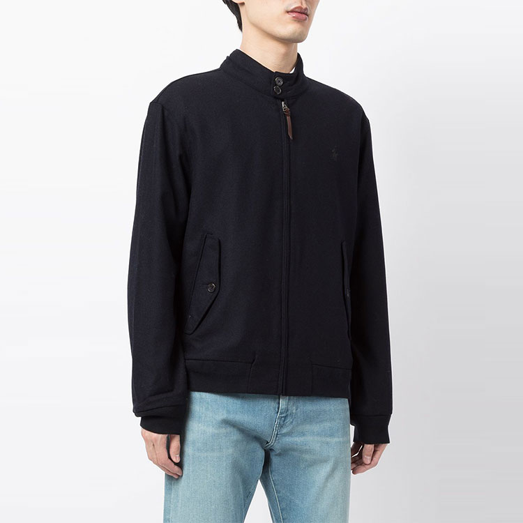 Polo Ralph Lauren FW21 Black Windbreaker Jacket with Logo Embroidery 710847061-001 圖 5