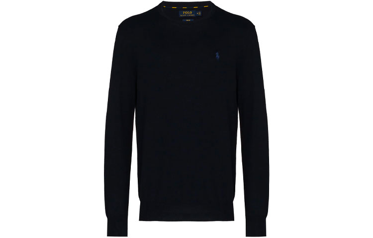Polo Ralph Lauren FW21 Embroidered Logo Crewneck Sweater Men’s Navy Blue. 710684957-001 圖 2