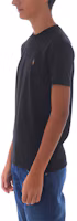 Details for Camiseta Negra Cuello Redondo Polo Ralph Lauren FW21 Logo Bordado. 710740727-001